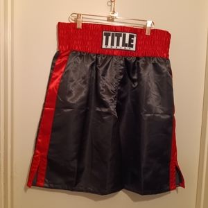Title boxing shorts